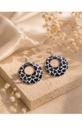 Hand Painted Wooden Earrings